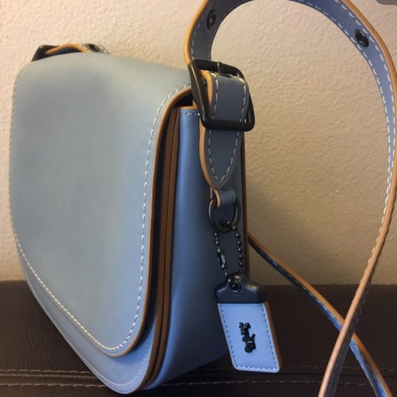 Coach saddle 23 in cornflower - Picture 4 of 6